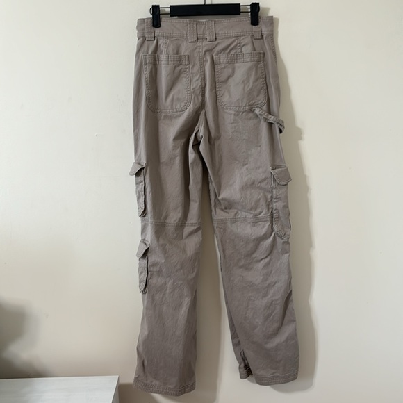 Abercrombie & Fitch Relaxed Cargo Pants Khaki Size 27 - Picture 9 of 12